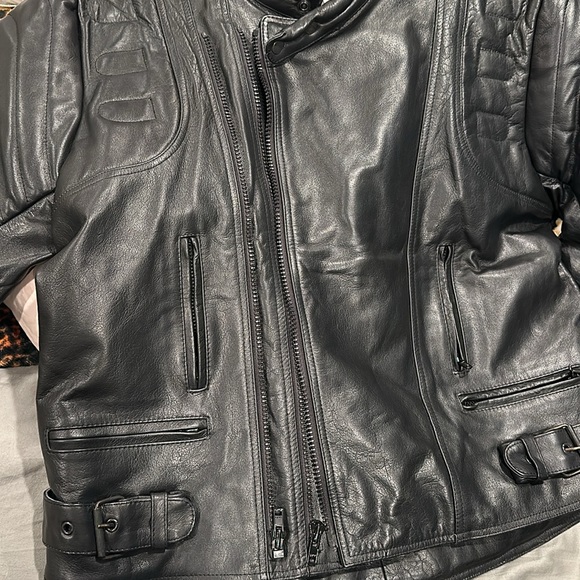 Giovani Exclusive LambSkin Black leather Jacket / Size:  52 - Picture 5 of 15